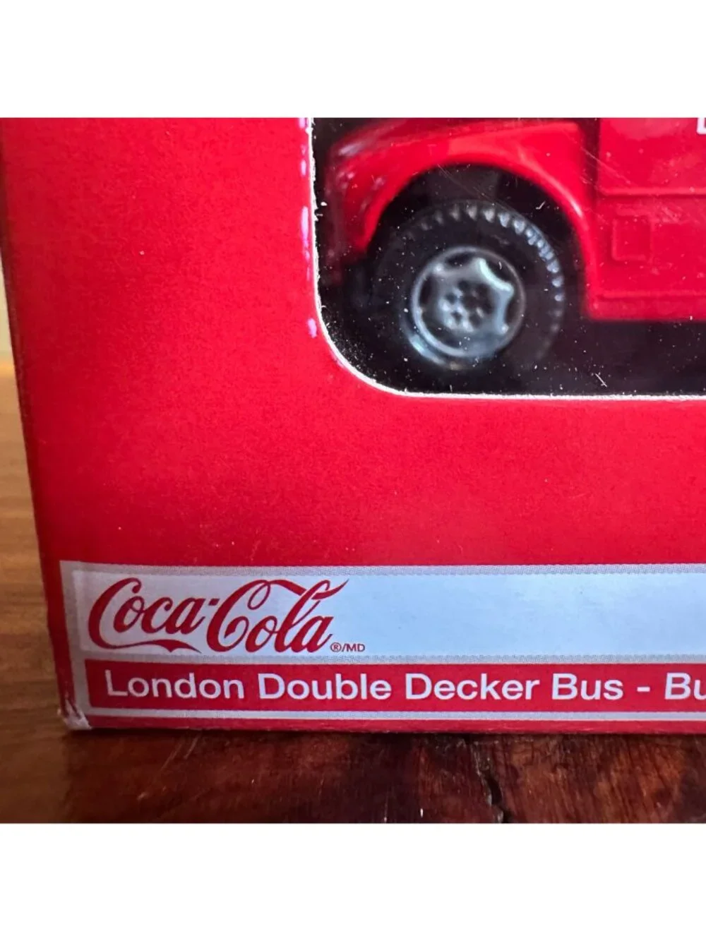 Coca-Cola London Double Decker Bus Diecast Model 1:64 Scale